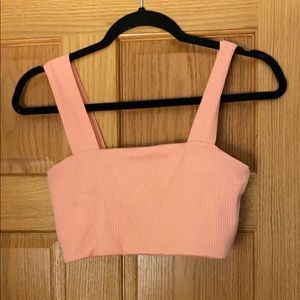 She in short crop top